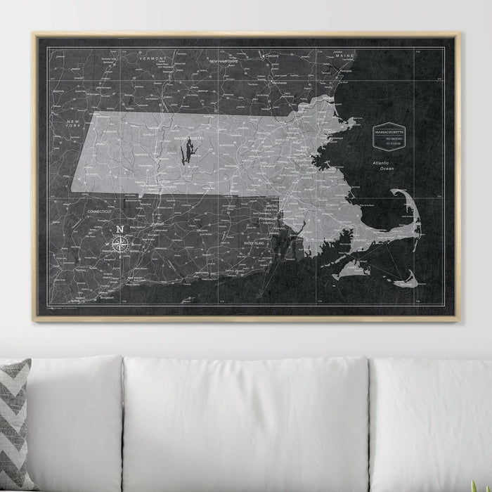 48" x 32" / Standard / Natural Oak