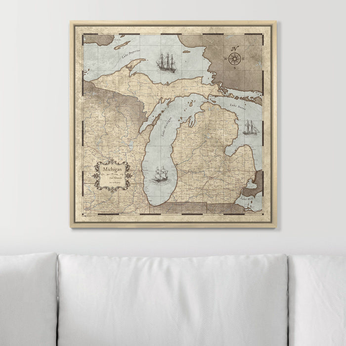 24" x 24" / Standard / Natural Oak
