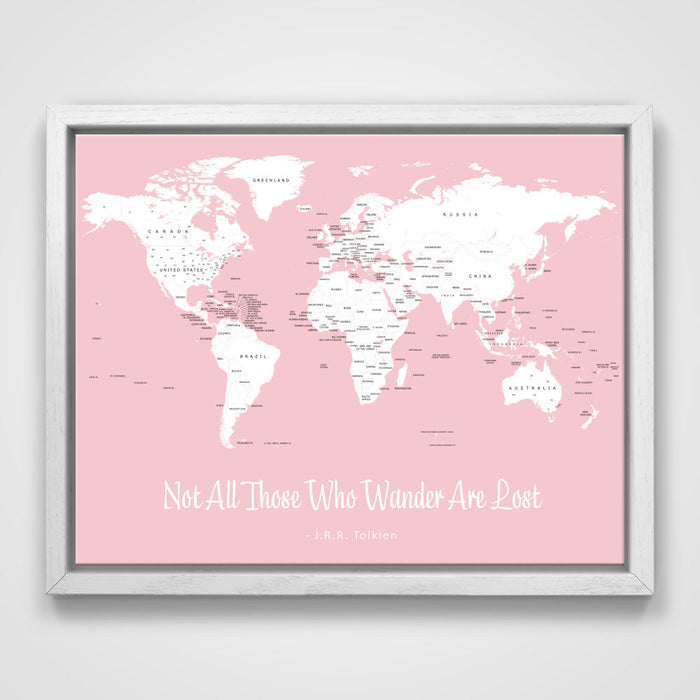 14" x 11" / Rose Quartz / Smooth White