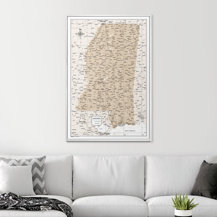 32" x 48" / Standard / Smooth White