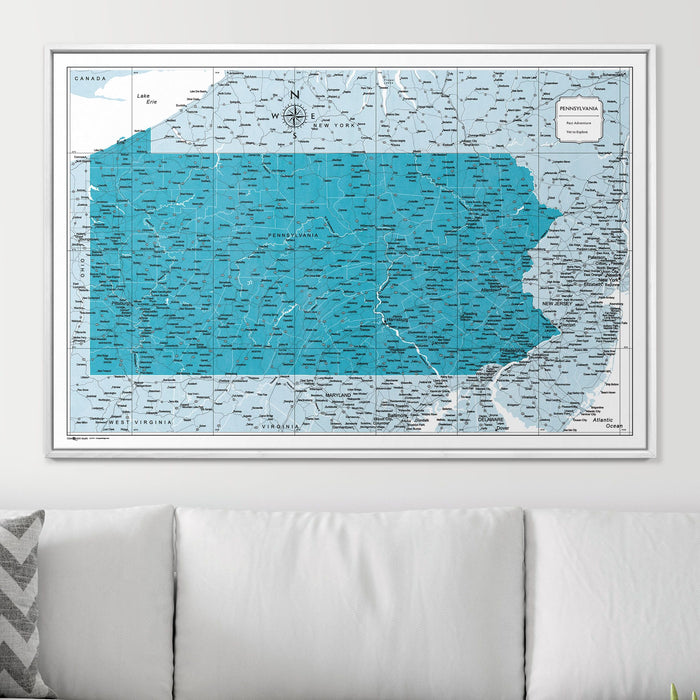 48" x 32" / Standard / Smooth White