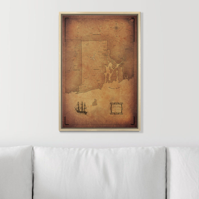 16" x 24" / Standard / Natural Oak