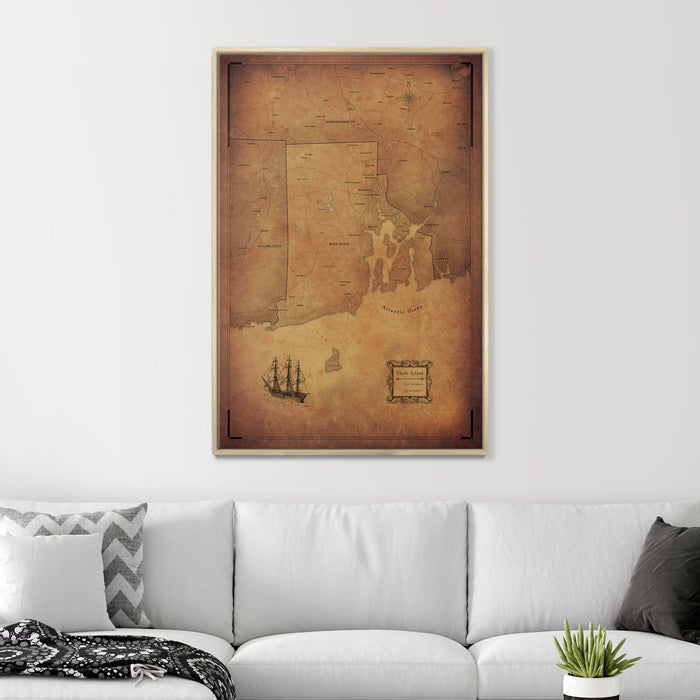 32" x 48" / Standard / Natural Oak
