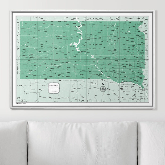 36" x 24" / Standard / Smooth White