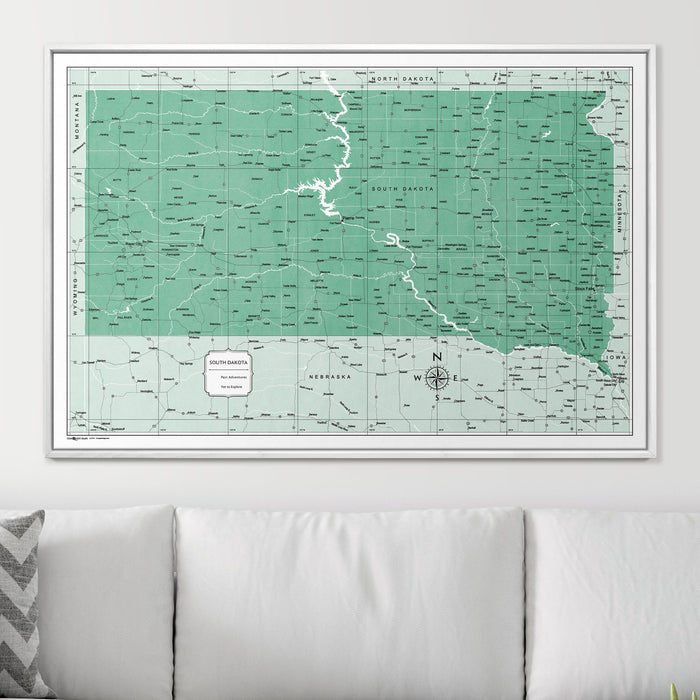 48" x 32" / Standard / Smooth White