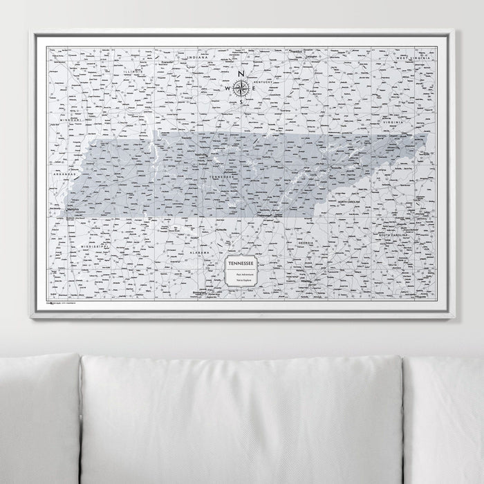 36" x 24" / Standard / Smooth White