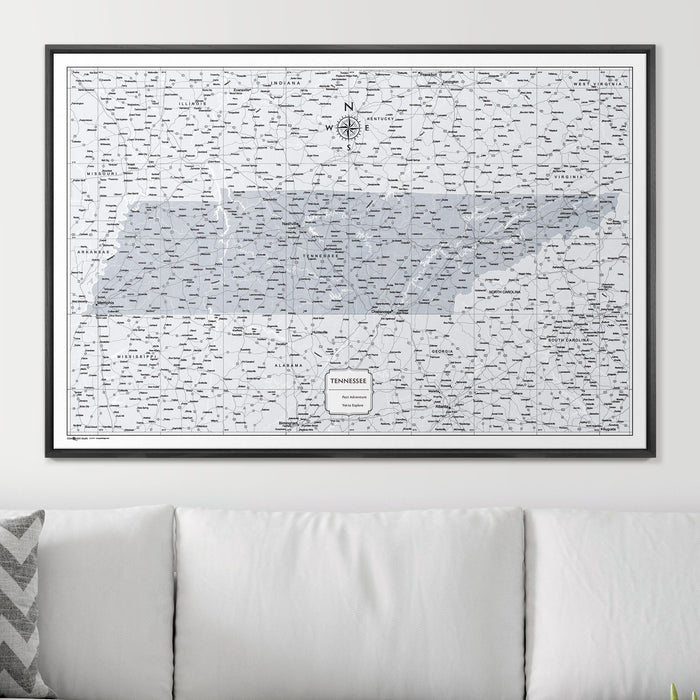 48" x 32" / Standard / Wood Grain Black