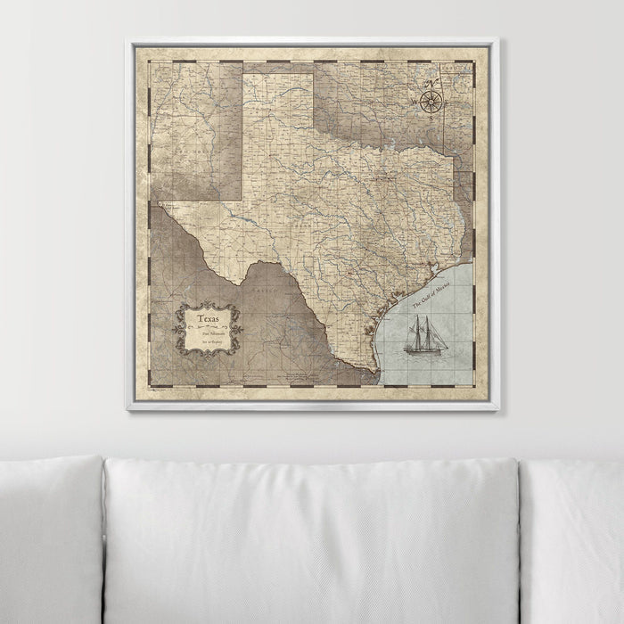 24" x 24" / Standard / Smooth White