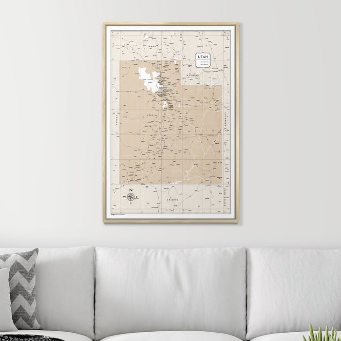 24" x 36" / Standard / Natural Oak