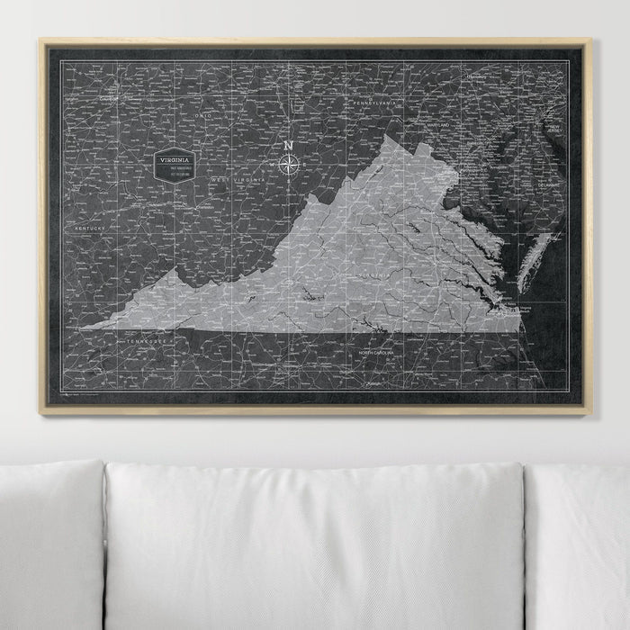 36" x 24" / Standard / Natural Oak