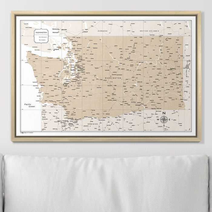 24" x 16" / Standard / Natural Oak