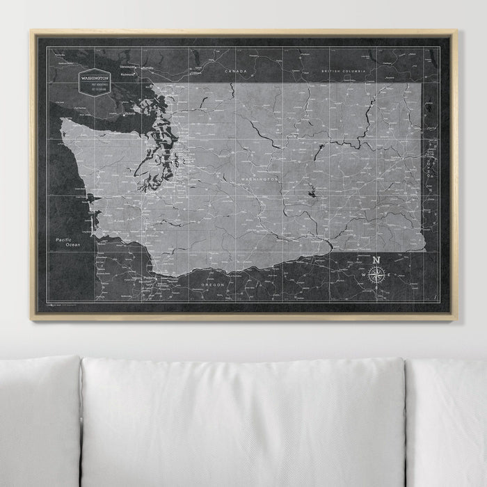 36" x 24" / Standard / Natural Oak