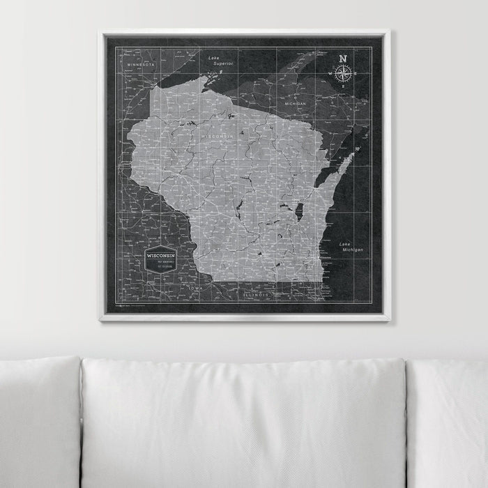 24" x 24" / Standard / Smooth White