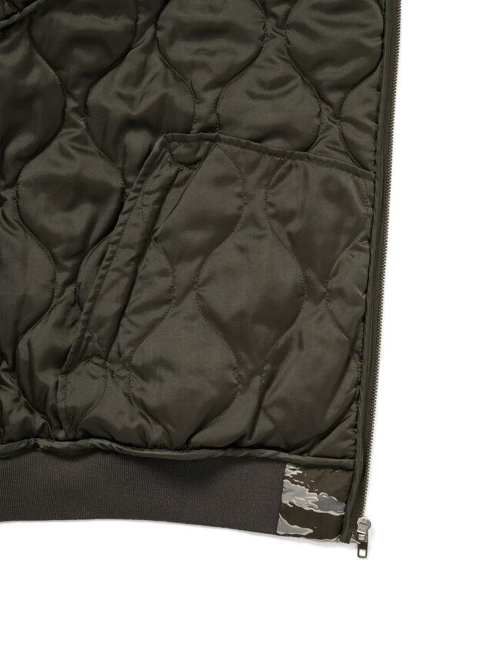 Quilted Hooded Jacket