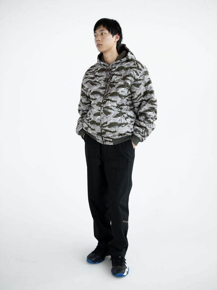 Quilted Hooded Jacket