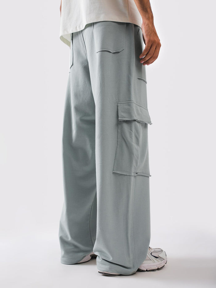 Pale grey cotton terry texture close up - GROOVY Pakistan