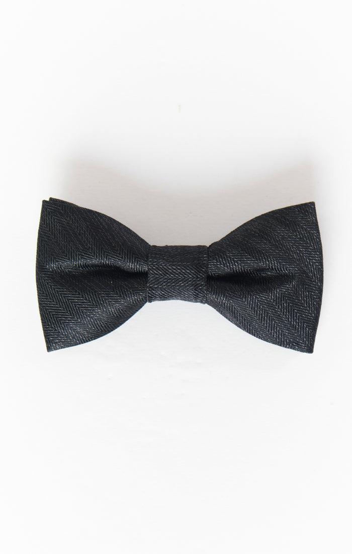 Range Kids Bow Tie ~ Black Solid