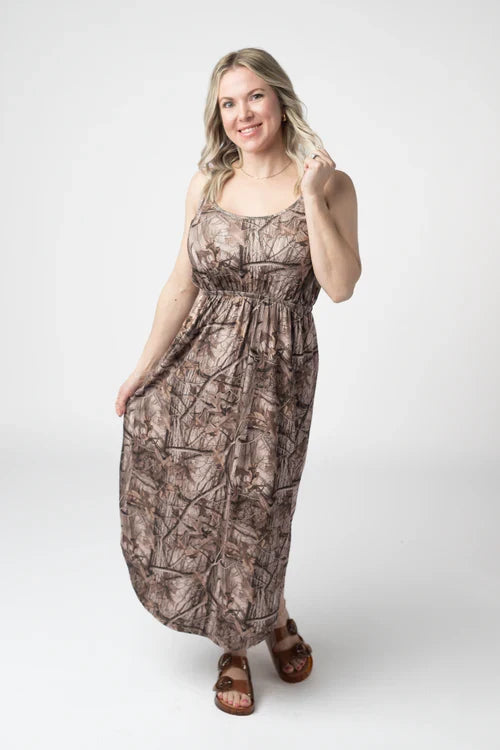 Reagan Dress - Camo by Michelle Mae