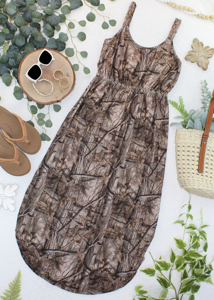 Reagan Dress - Camo by Michelle Mae