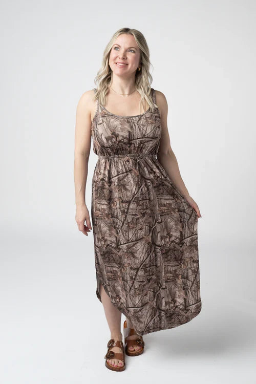 Reagan Dress - Camo by Michelle Mae