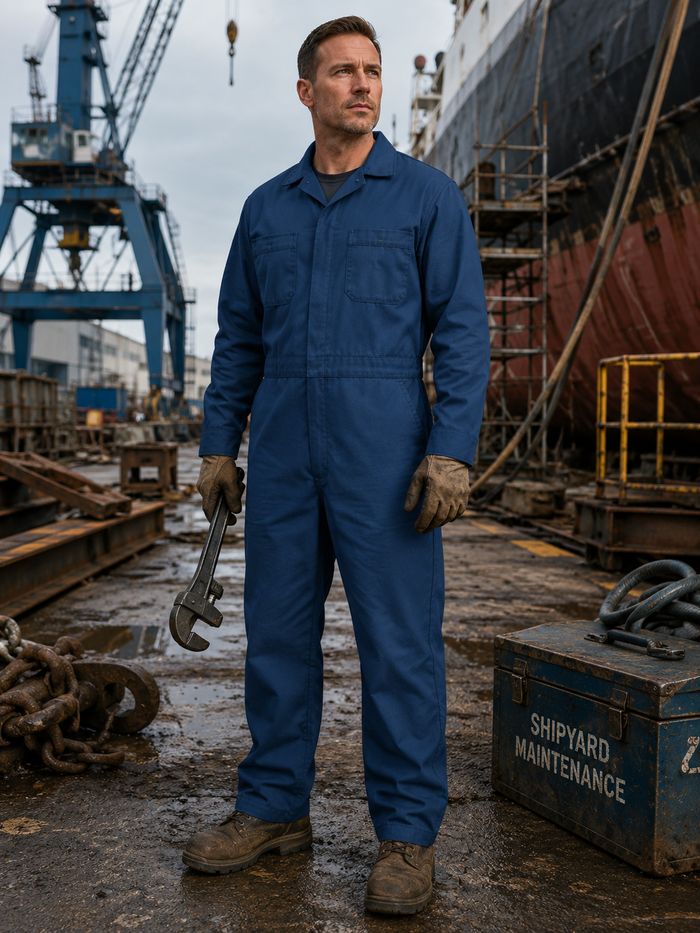 Red Kap Long Sleeve Speedsuit Coveralls