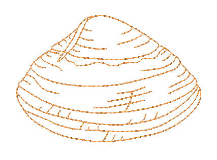 Redwork Snails Seashells and Starfish [4x4] 11501 Machine Embroidery Designs