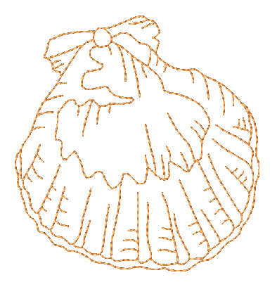 Redwork Snails Seashells and Starfish [4x4] 11501 Machine Embroidery Designs