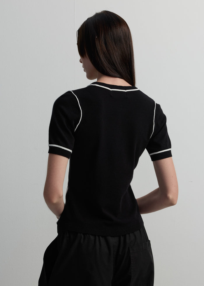 REGULAR-FIT KNIT TOP