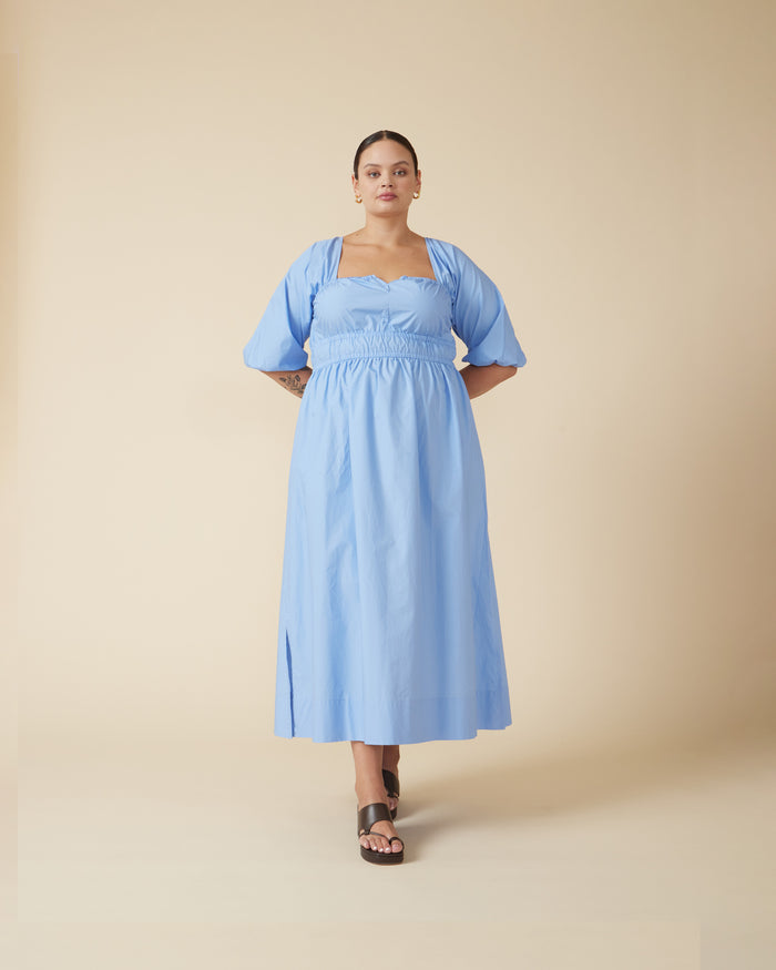 REMI DRESS CORNFLOWER