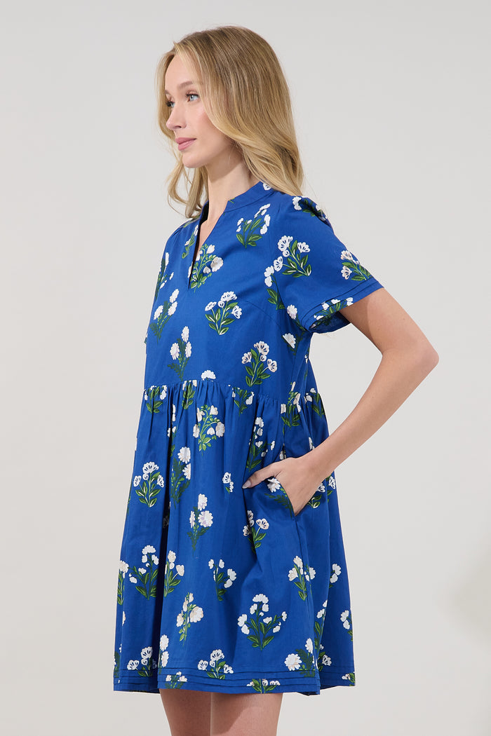 Requis Shift Mini Dress Floral