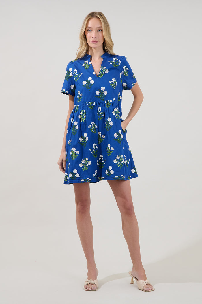 Requis Shift Mini Dress Floral