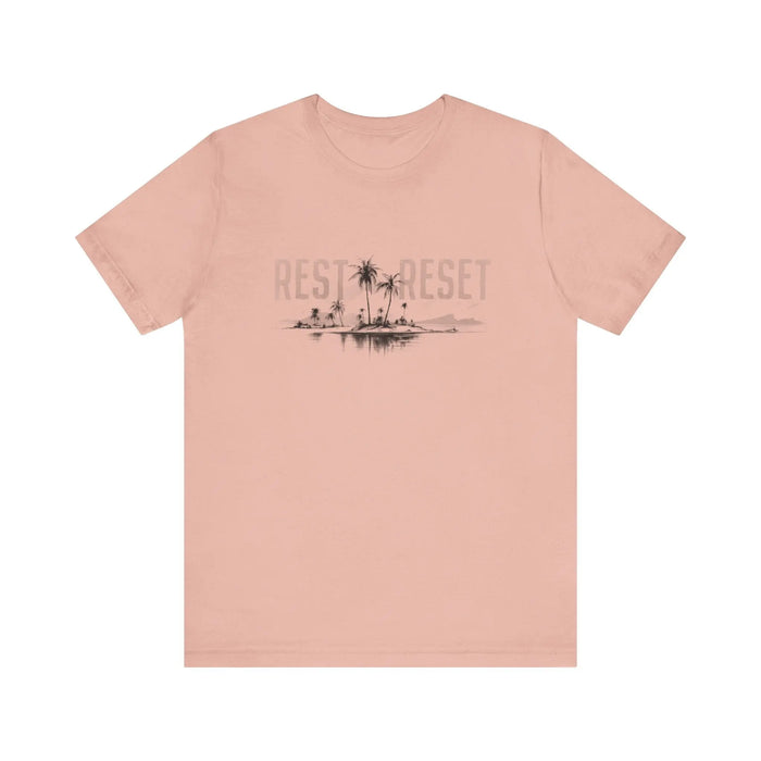 Rest & Reset Island T-Shirt Printify