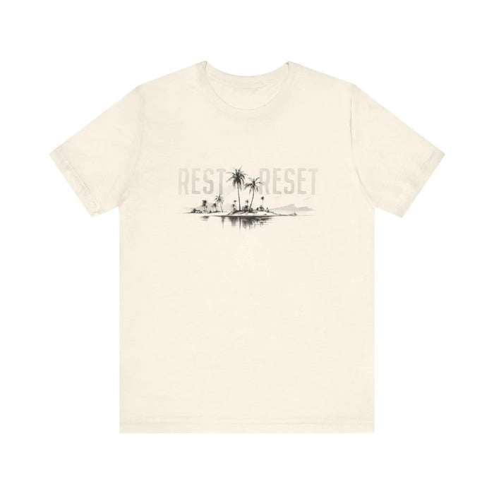 Rest & Reset Island T-Shirt Printify