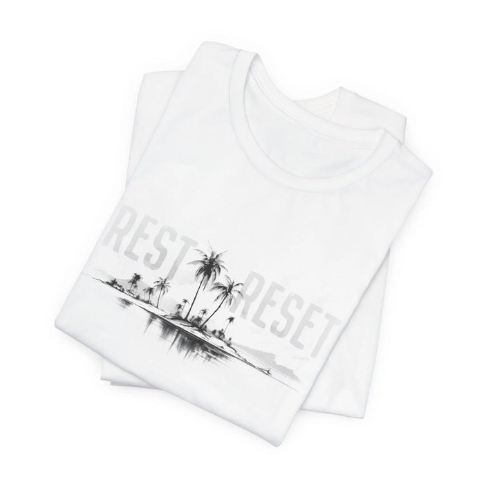 Rest & Reset Island T-Shirt Printify