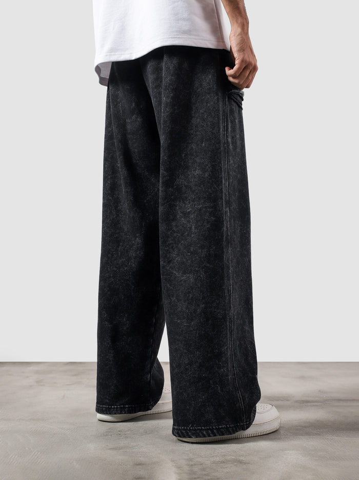 Reverse washed cargo pants detail closeup washed texture cargo pockets Pakistan – GROOVY