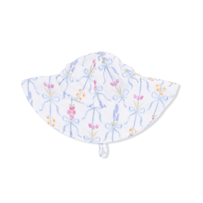 Ribbon Bouquets - Wide Brim Sun Hat