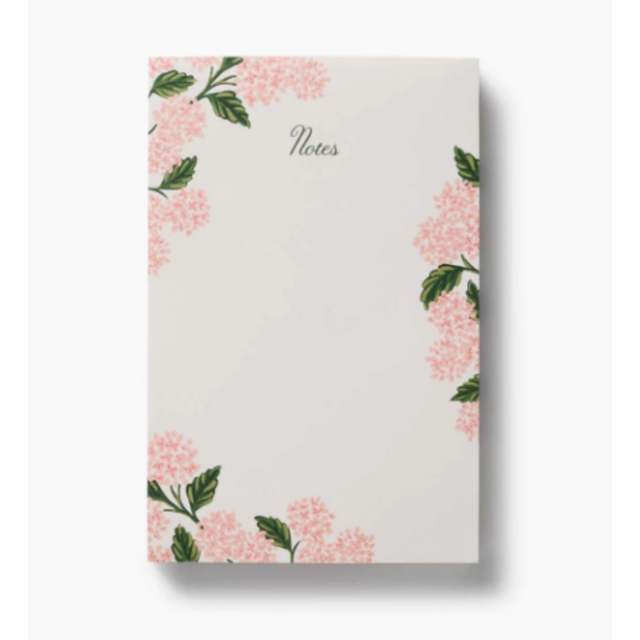 Rifle Paper Co. Notepad - Pink Hydrangea
