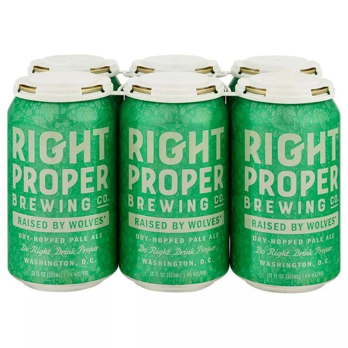 Right Proper Brewing "Raised By Wolves" Pale Ale 6-pack