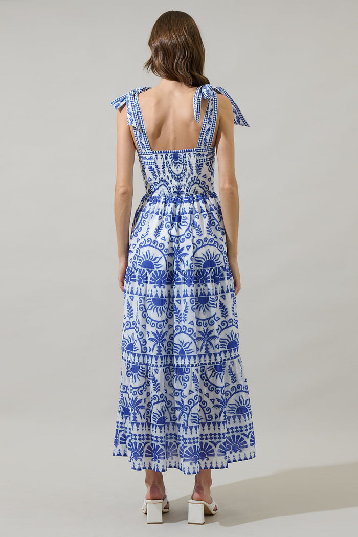 Rivera Tropics Emely Tiered Maxi Dress