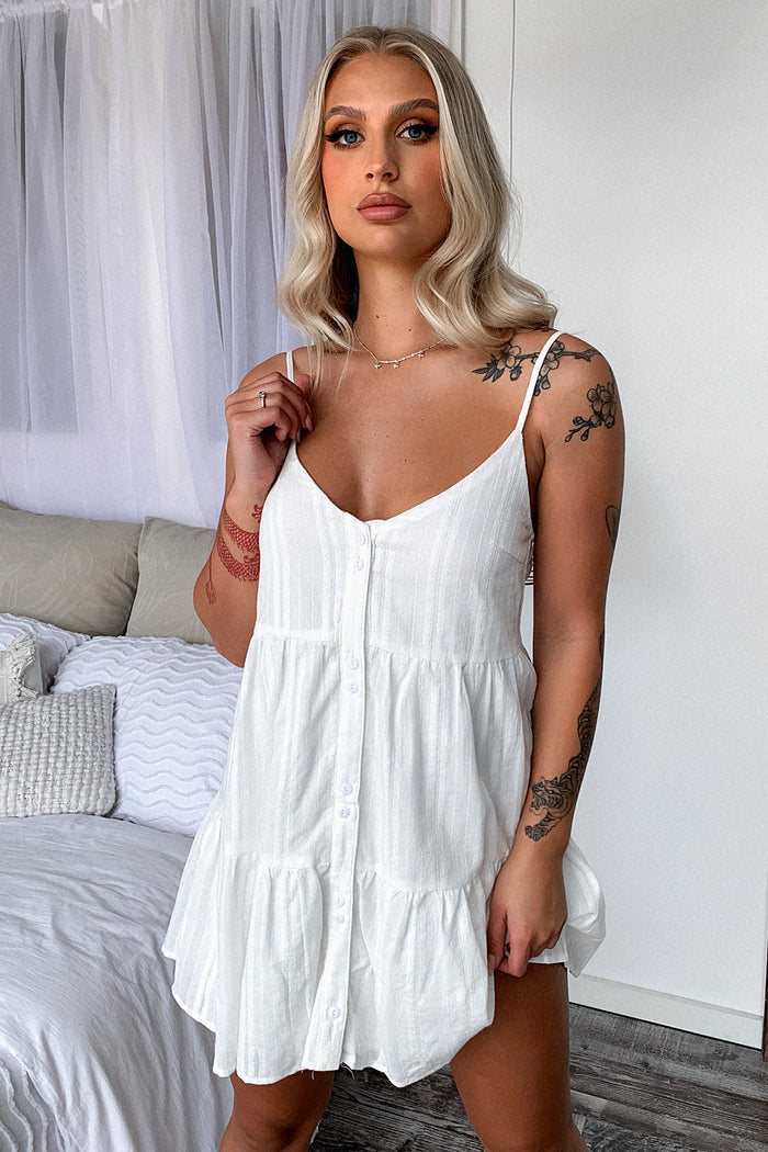 Robin Dress - White