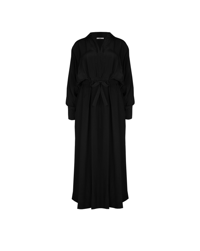 ROWE SHIRT DRESS BLACK