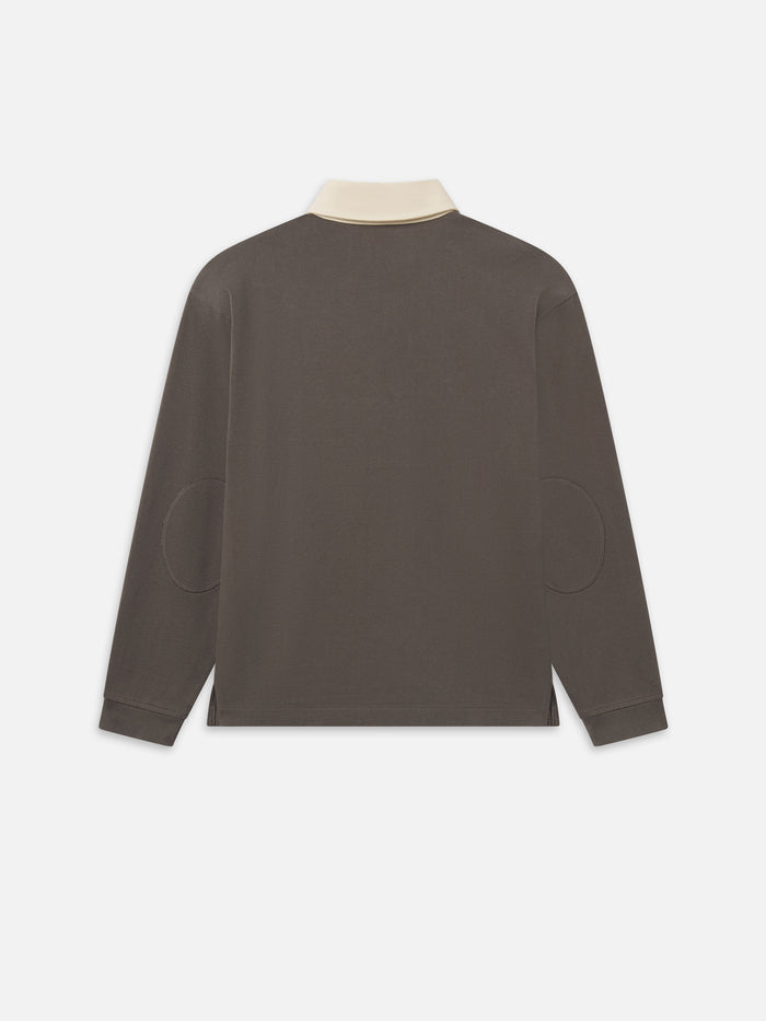 Rugby Polo Shirt -- Grey