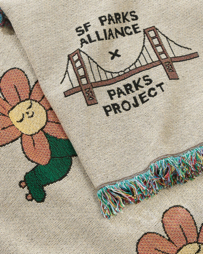 Parks Project | San Francisco Parks Alliance Park Lovers Club Blanket | natural