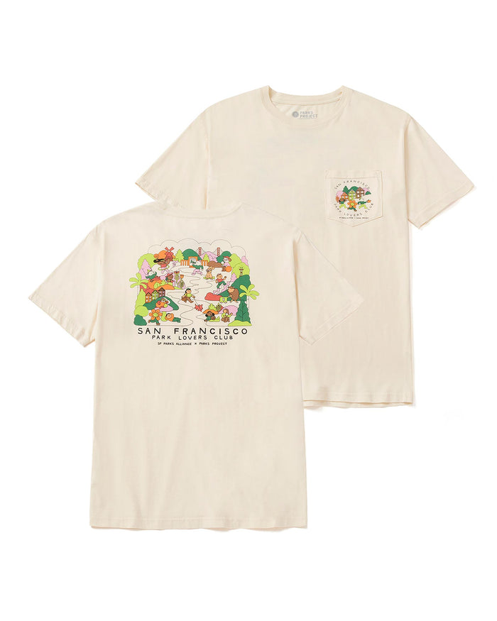 Shop San Francisco Parks Alliance Park Lovers Pocket Tee Inspired by SF Parks