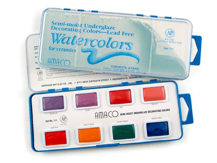 Semi-Moist Underglaze Set #109 Amaco 41214S