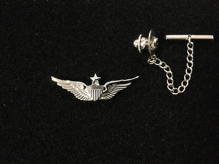 Senior Aviator Wing Tie Tack - STA BRITE