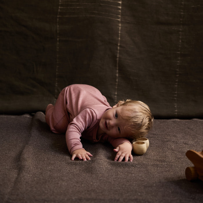 Serin Baby & Kids Pyjamas - Merino Wool & Silk - Orchid
