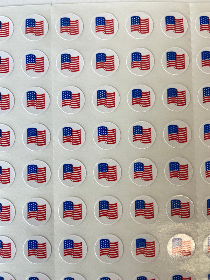 Incentive Stickers - Flag - Creative Shapes Etc.