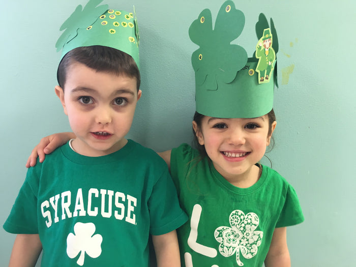 Vibrant St. Patrick's stickers for educational projects