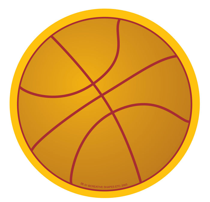 Basketball notepad for classroom projects, crafts, and themed bulletin boards